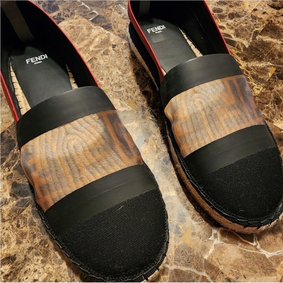 FENDI ESPADRILLEs flats - LIKE NEW CONDITION - Picture 2 of 6